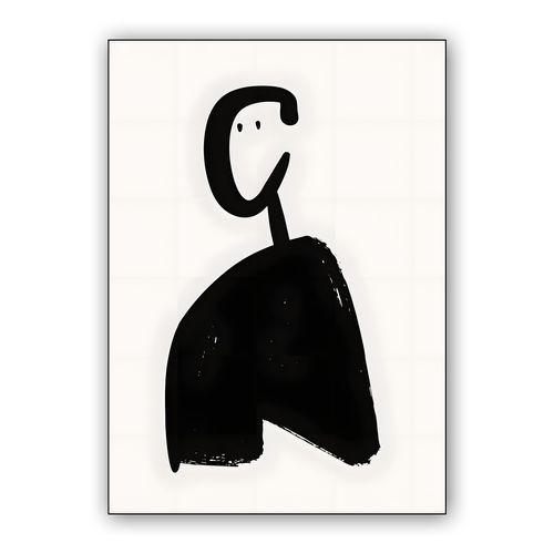 Curious Ink Figure wall art poster