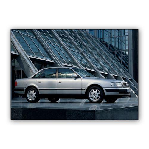 Audi 100 C4: Architectural Precision wall art poster
