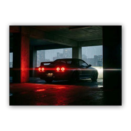 Midnight Rain R32 wall art poster
