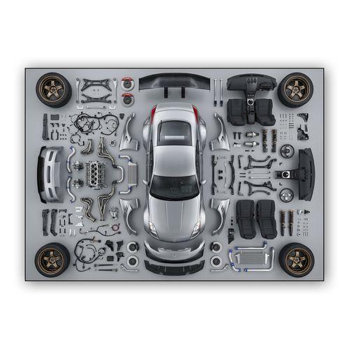 Z33 Deconstructed: The Master Build wall art poster