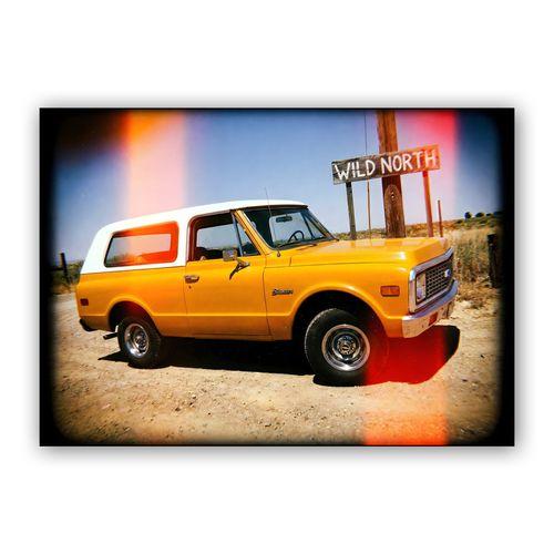 Wild North Explorer: 1970 Chevrolet K5 Blazer wall art poster