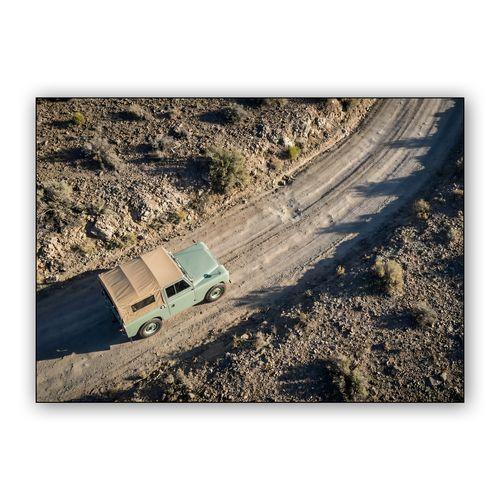 Land Rover Series IIA: The High Road wall art poster
