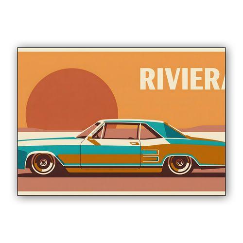 Riviera Sunscape Poster wall art poster
