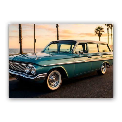 Coastal Sunset Nomad wall art poster