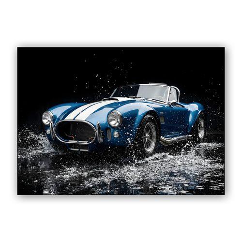 Shelby Cobra Splash Pursuit wall art poster