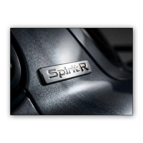 Mazda RX-7 Spirit R Emblem: Metallic Detail wall art poster