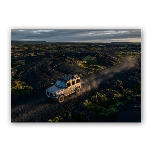 Volcanic Expedition: Mercedes G-Class W463 wall art poster