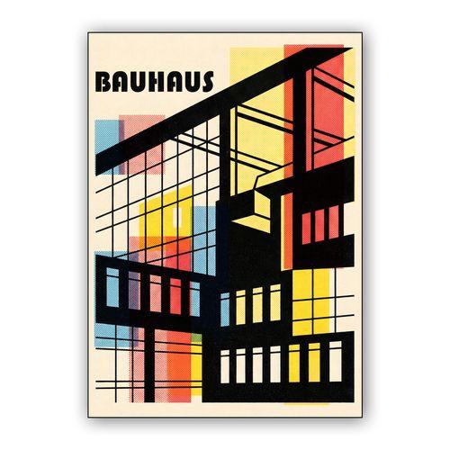 Bauhaus Dessau: The Geometry of Design wall art poster