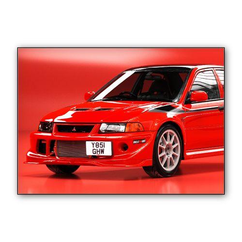 Mitsubishi Lancer Evo VI TME wall art poster