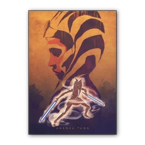 Ahsoka Tano wall art poster