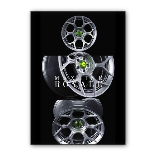 Maxline Royale Wheel wall art poster