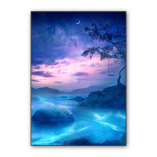Magical Lake wall art poster