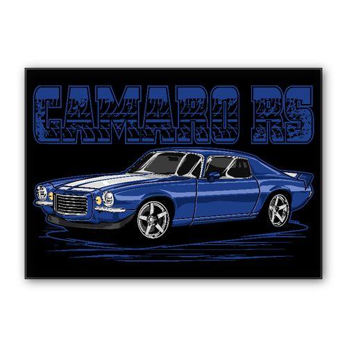 Chevrolet Camaro RS wall art poster