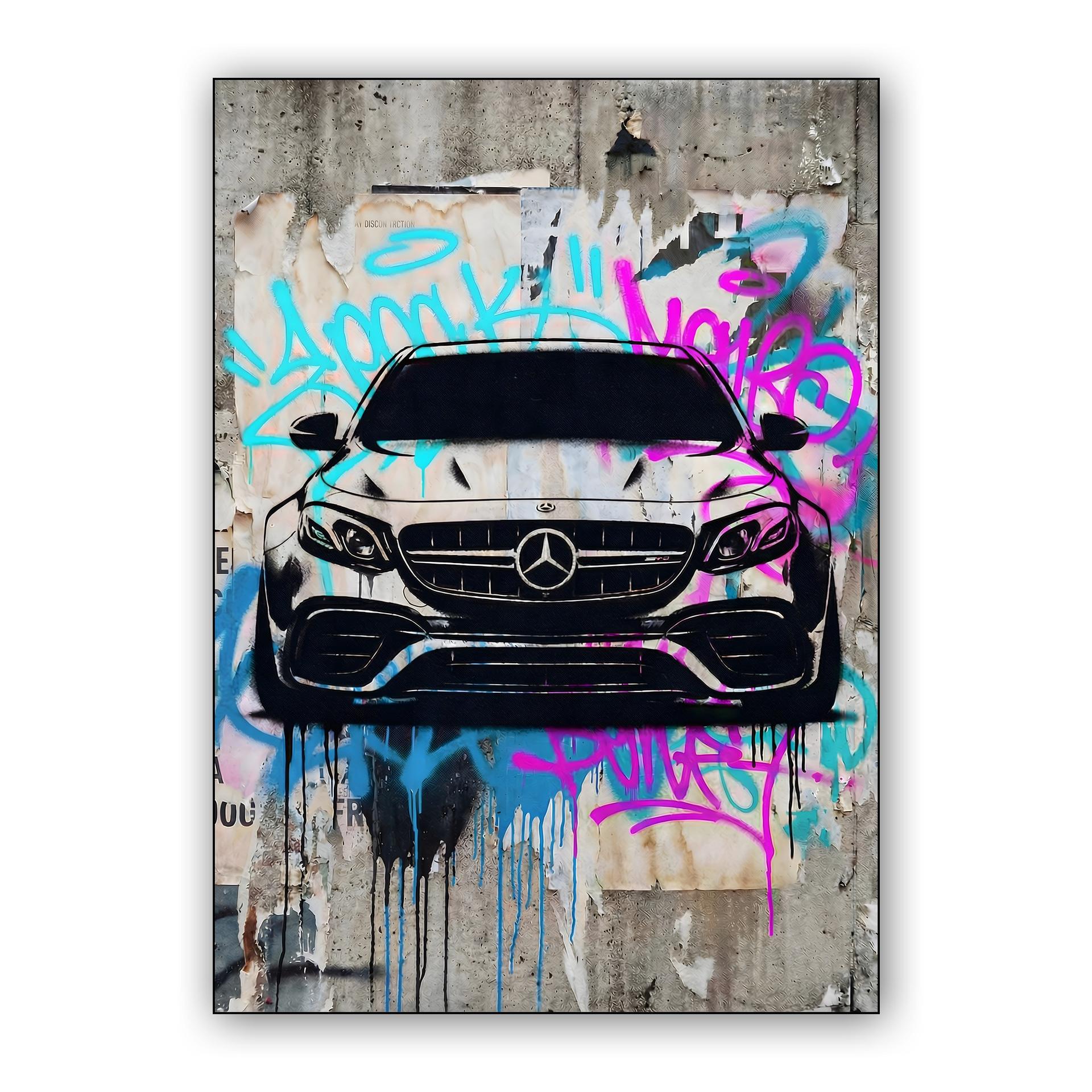 Mercedes E63 AMG Urban Stencil