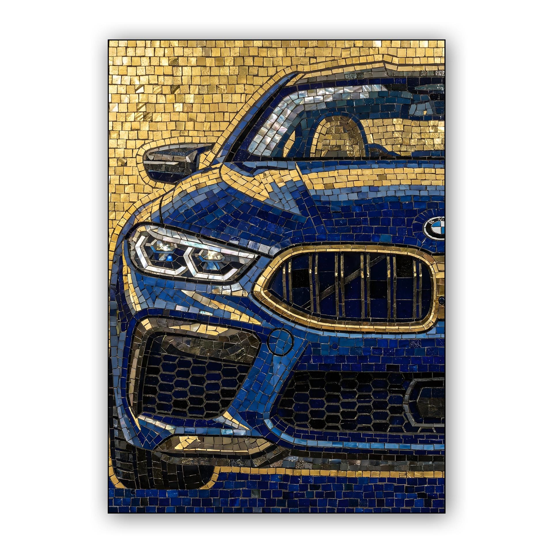 BMW 8 Series Golden Mosaic