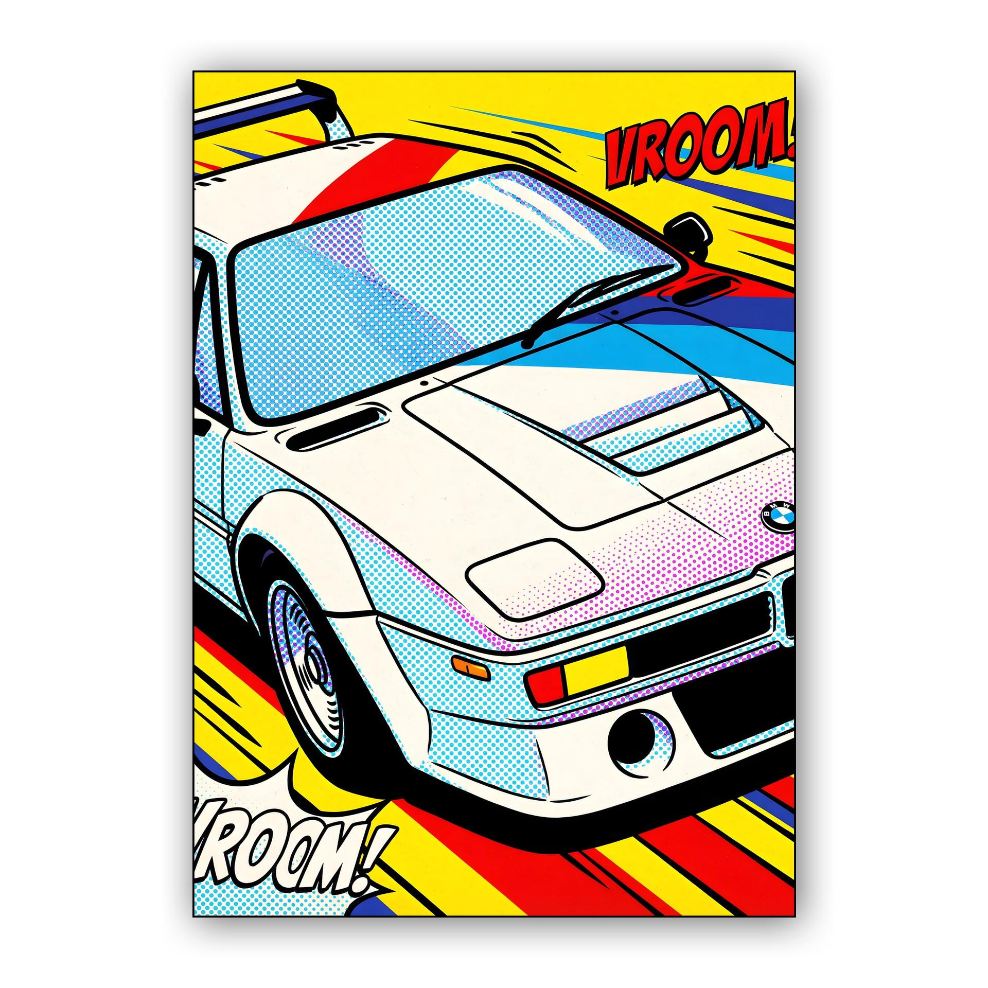 BMW M1 Pop Art Vroom