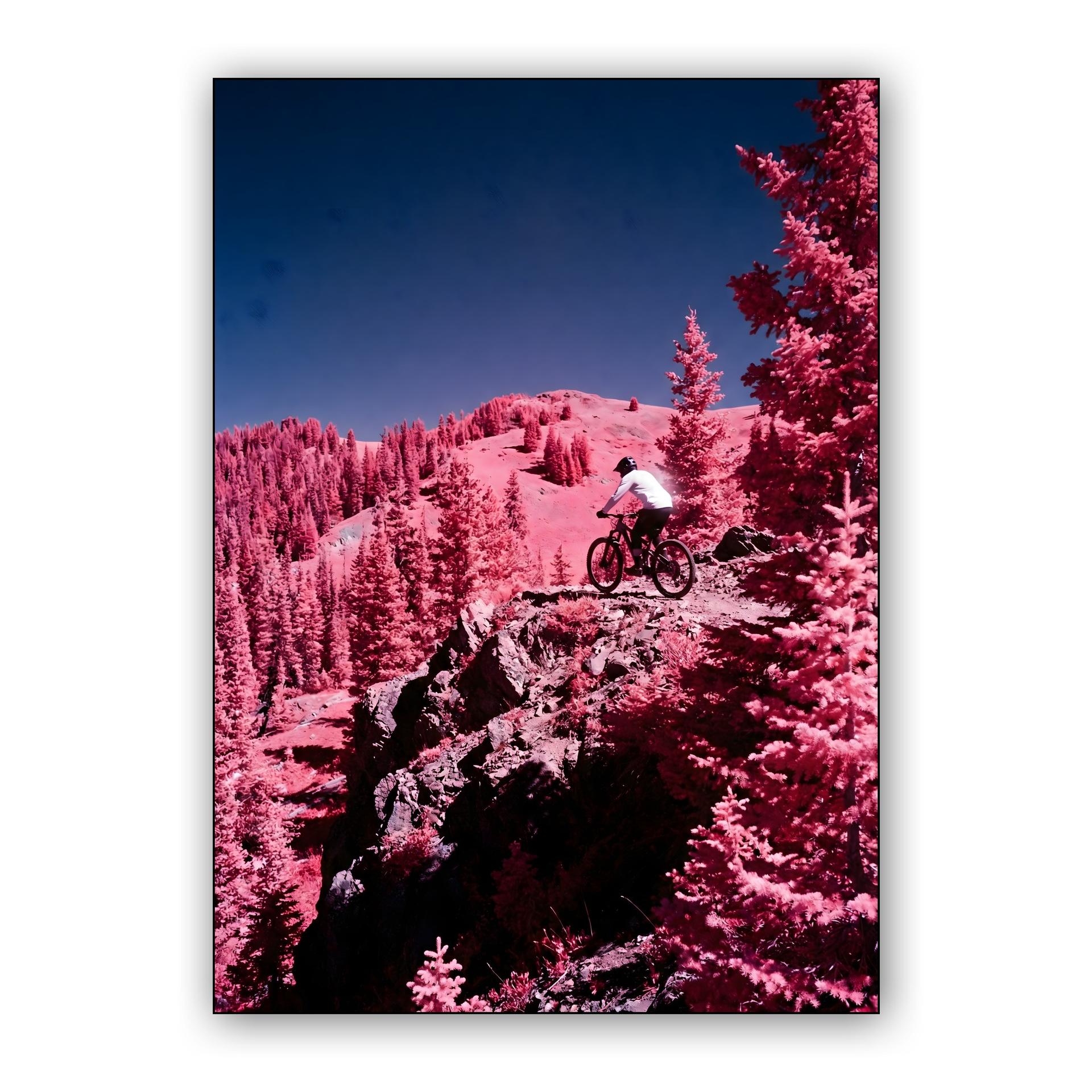 Magenta Ridge: Infrared Mountain Biking Adventure