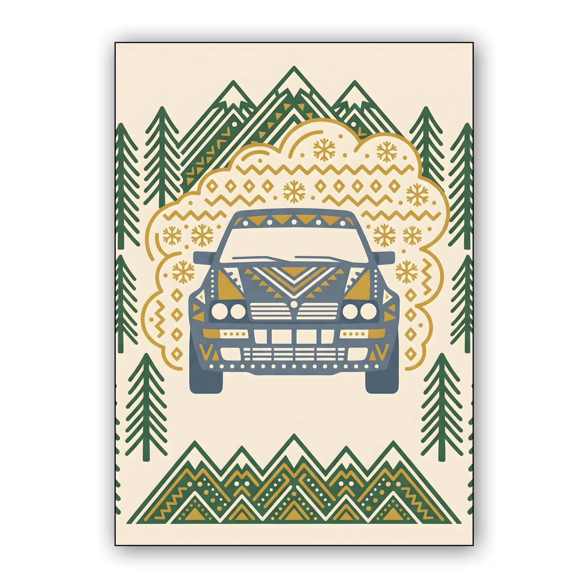 Lancia Delta: Folk Art Winter Rally