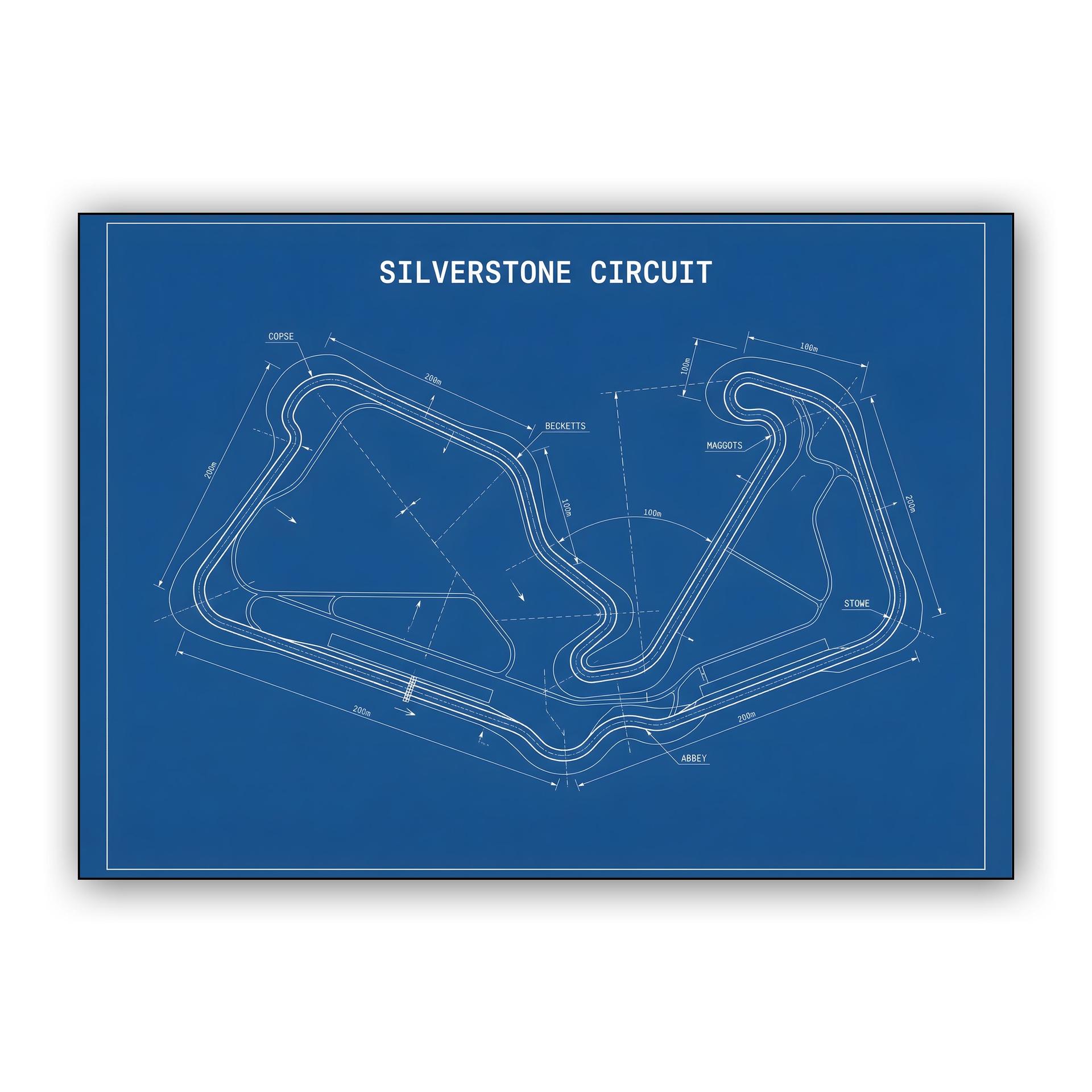 Silverstone Circuit: Engineering Blueprint Study