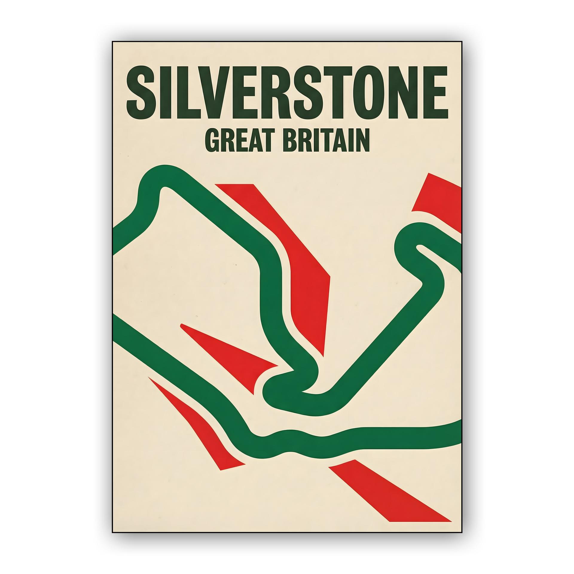 Silverstone: British Racing Heritage Poster
