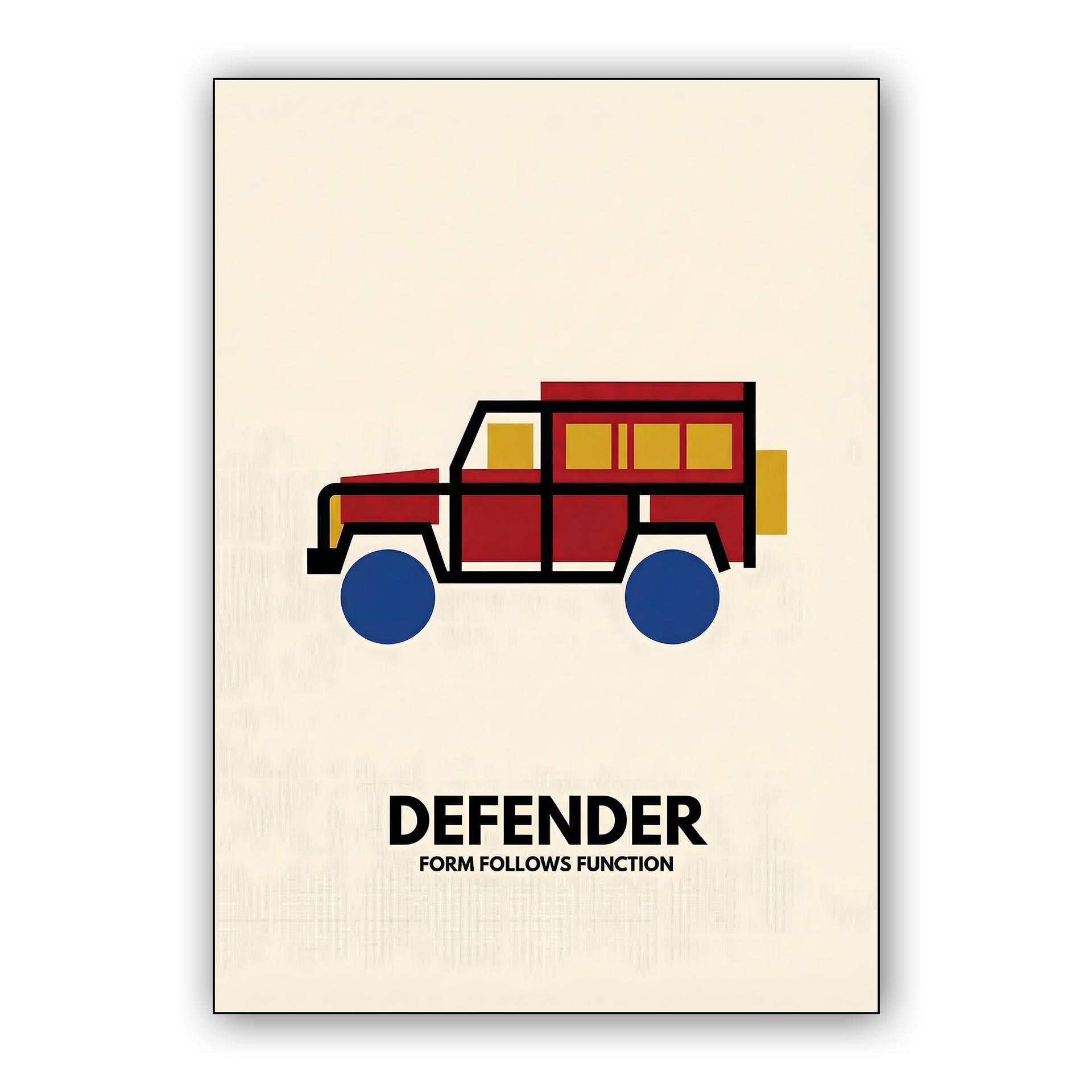 Bauhaus Defender 110: Form Follows Function