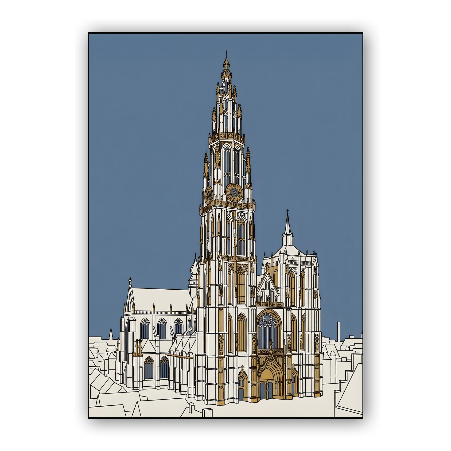 Antwerp Cathedral Spire