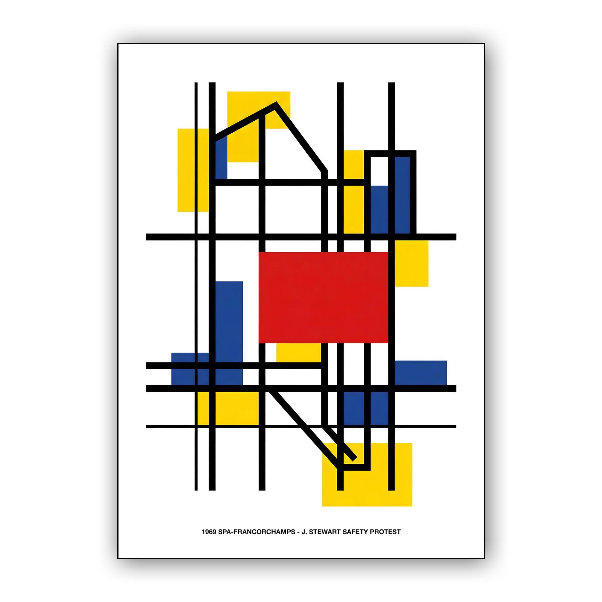 Spa-Francorchamps 1969: Jackie Stewart De Stijl Safety Tribute