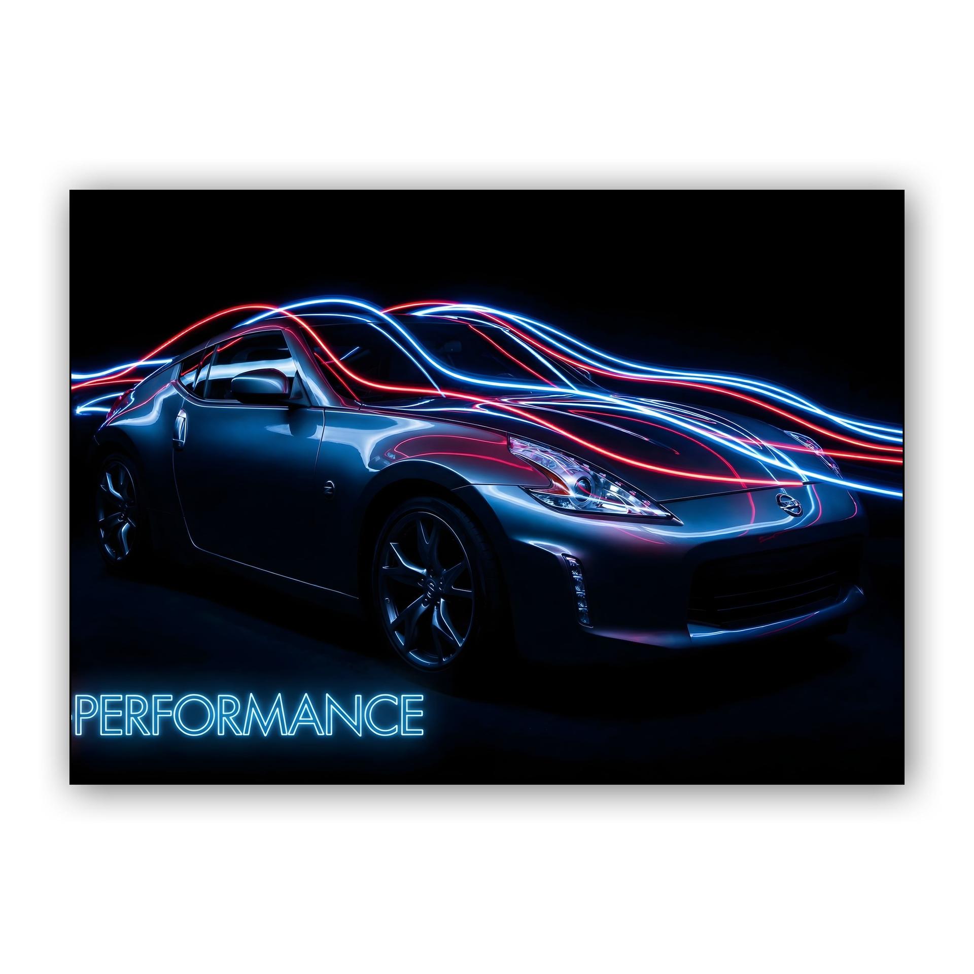 Z-Performance Nissan 370Z Light Painting