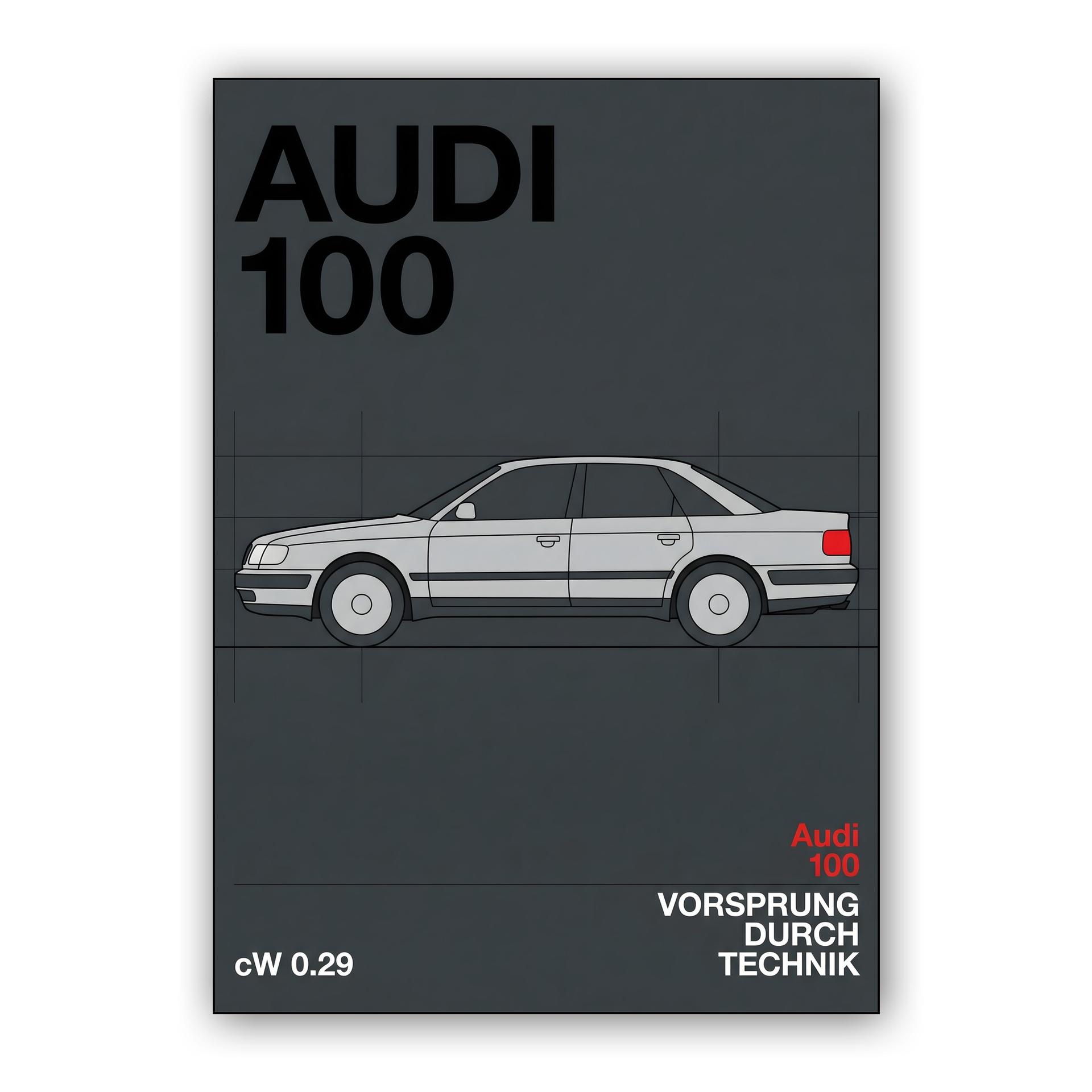 Audi 100 Technical Profile: Vorsprung Durch Technik