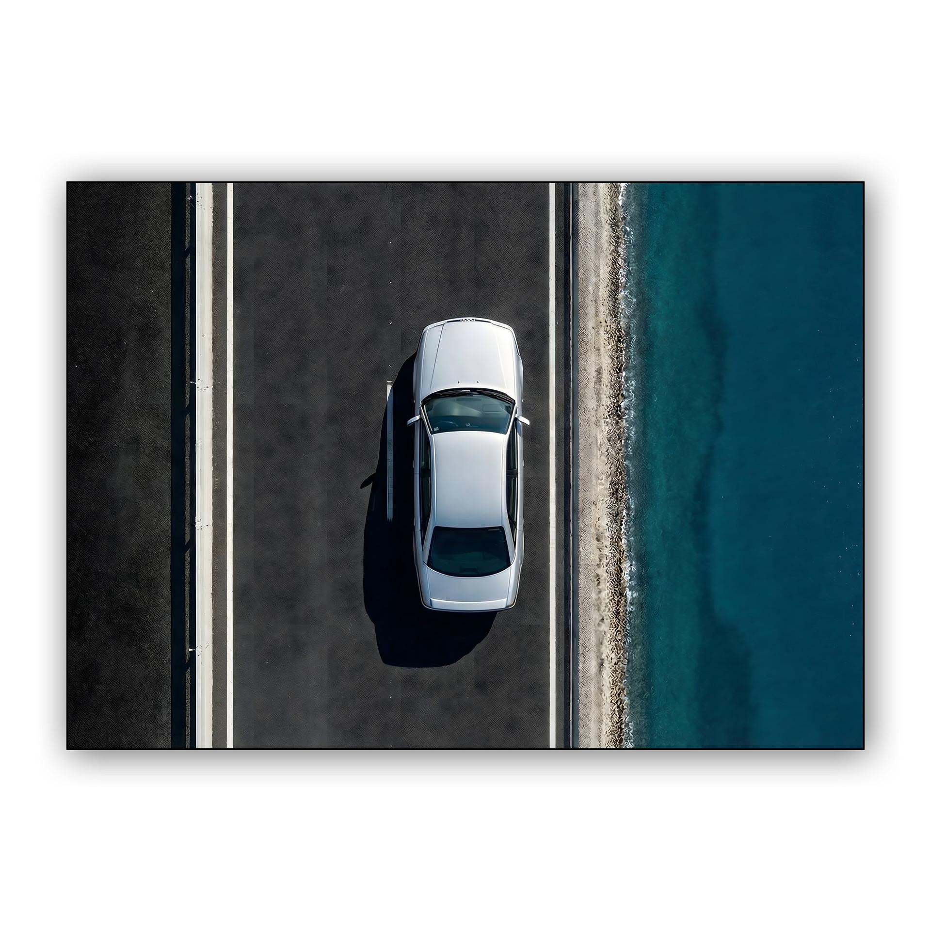 Audi 100 C4: Coastal Aerial Drive