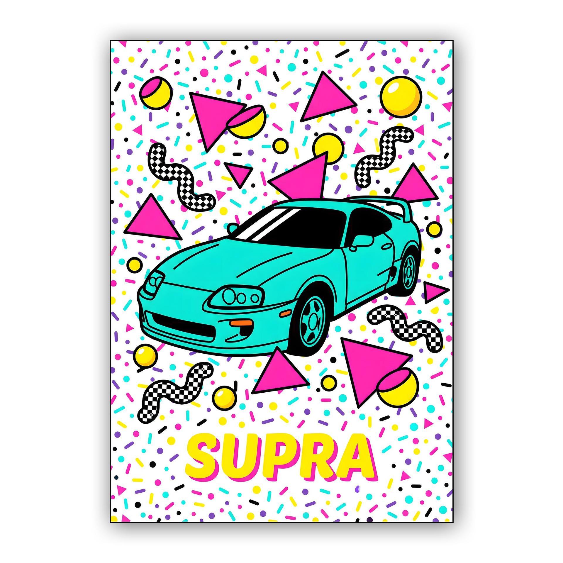 Memphis Wave: Toyota Supra A80