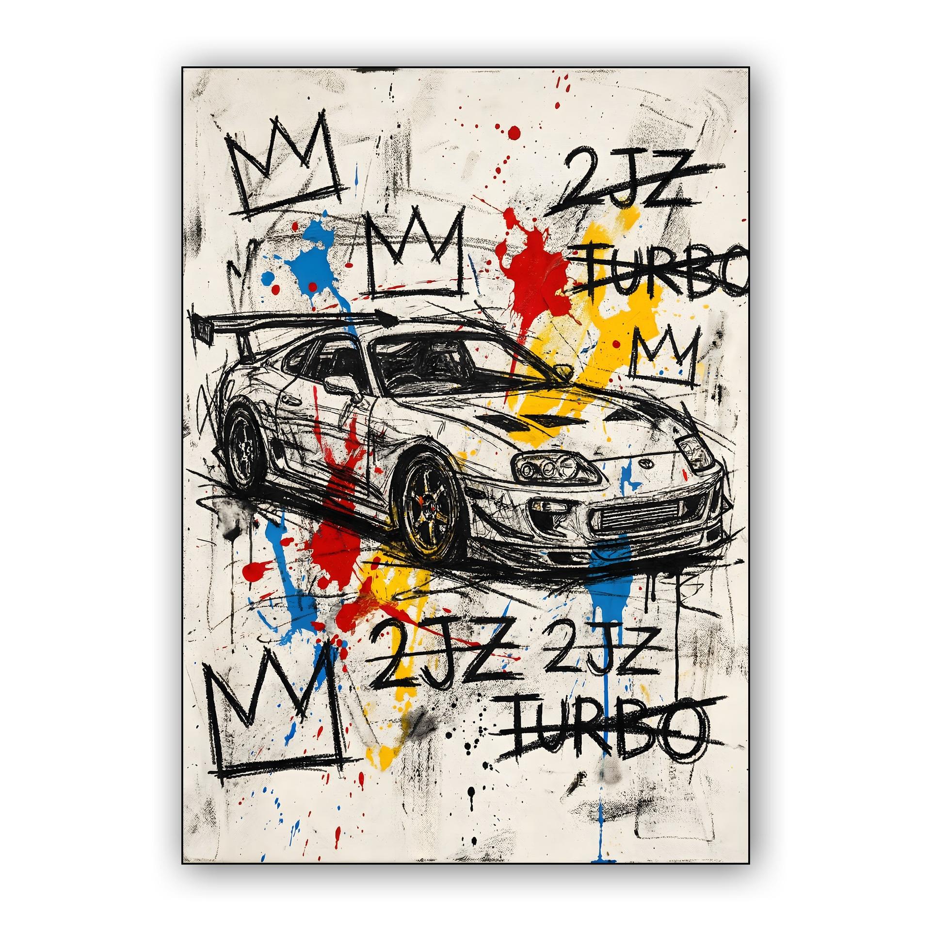 Crown of the Street: Supra A80 Neo-Expressionism