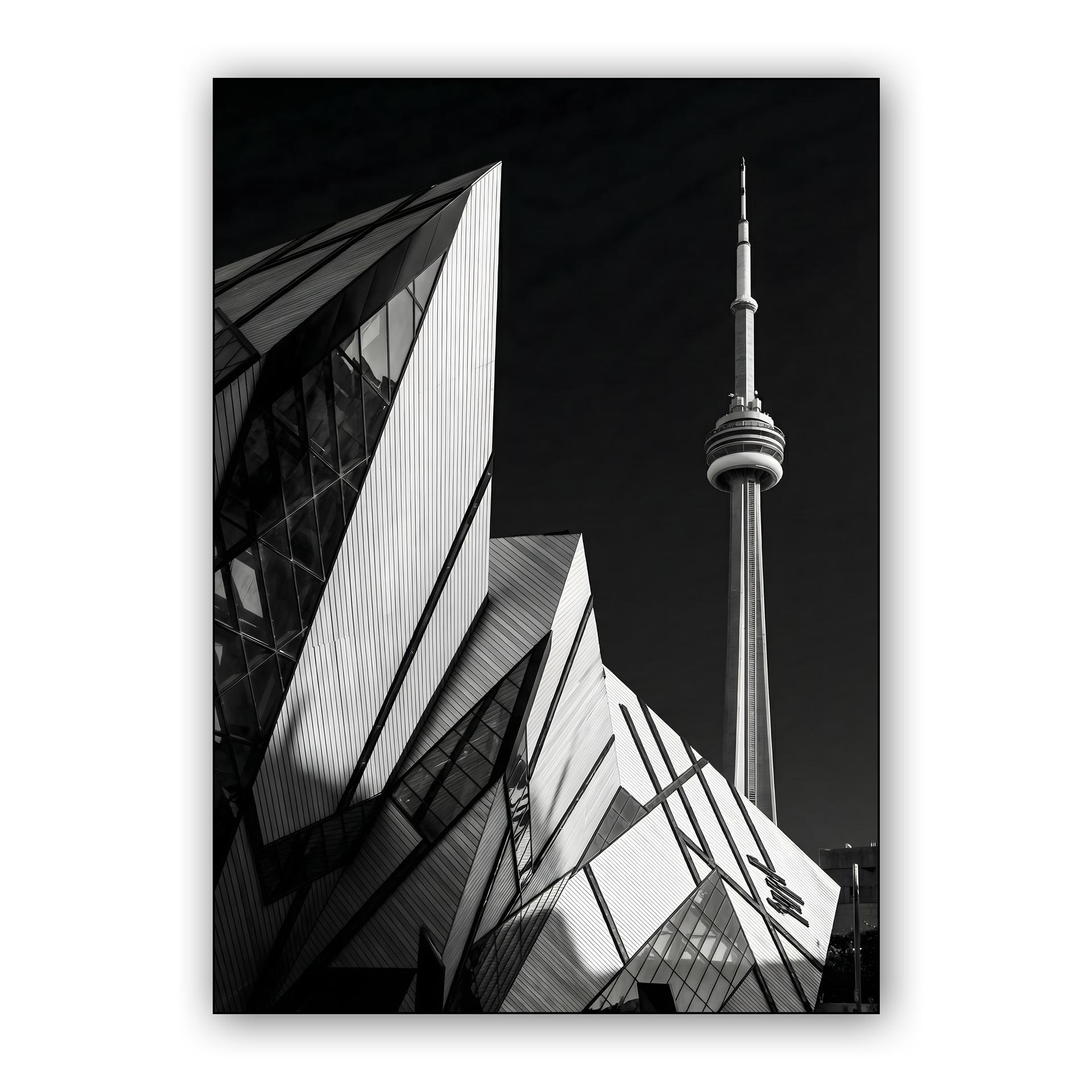 Shattered Geometry: CN Tower and ROM