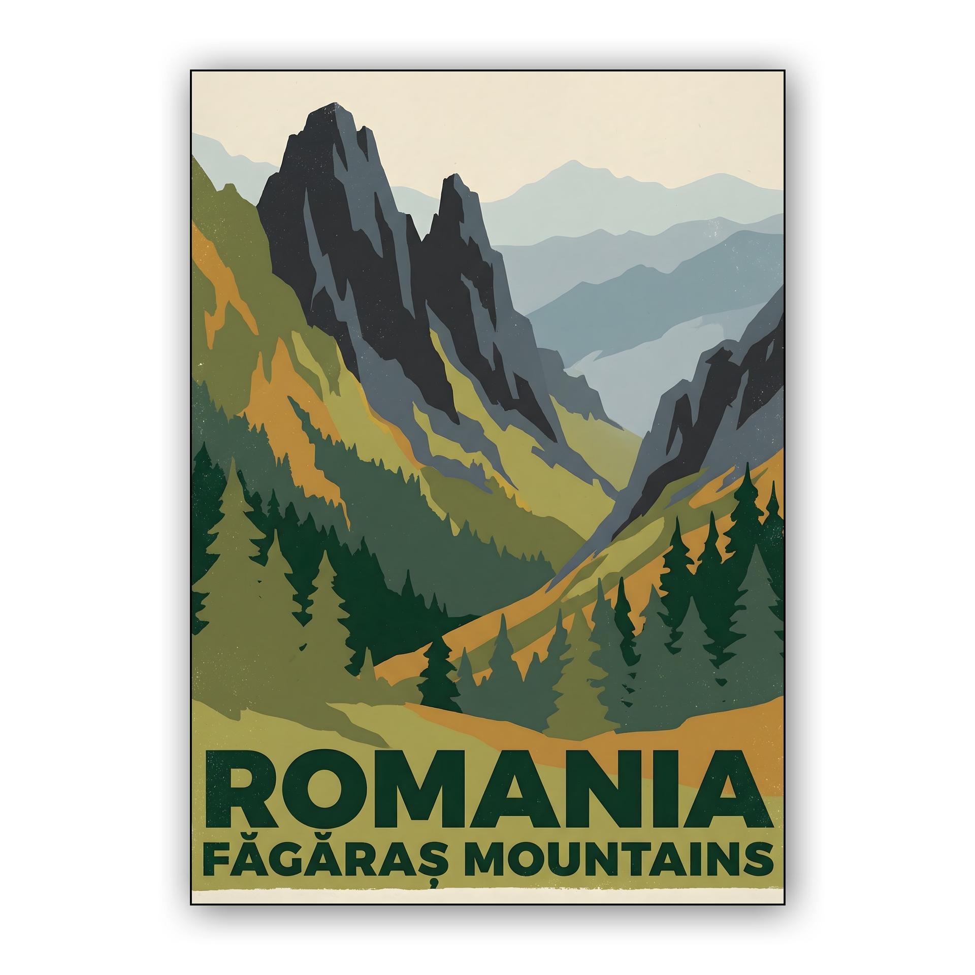 Romania: Făgăraș Mountains Alpine Valley