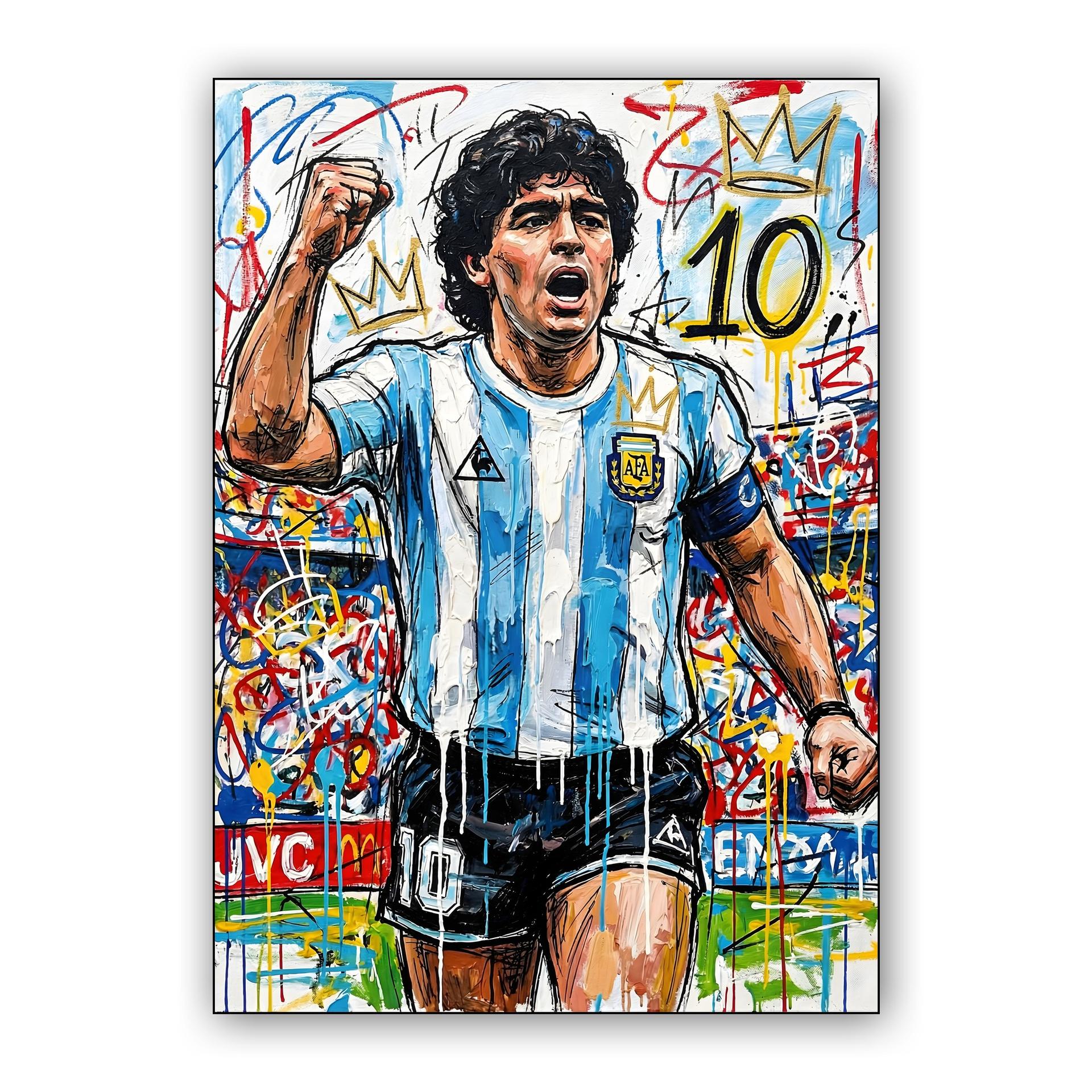 Maradona: Neo-Expressionist King of Football
