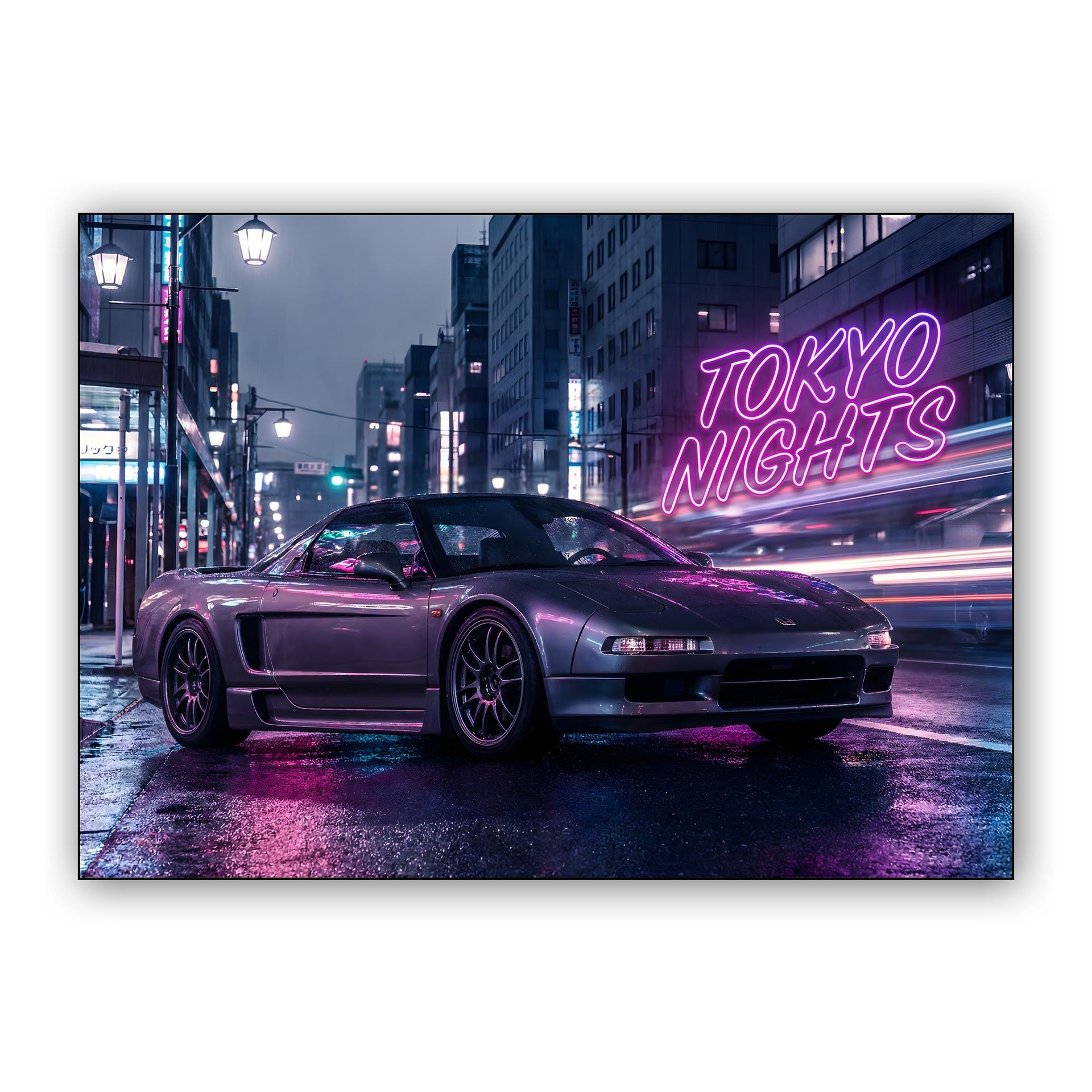 Tokyo Nights Neon Honda NSX