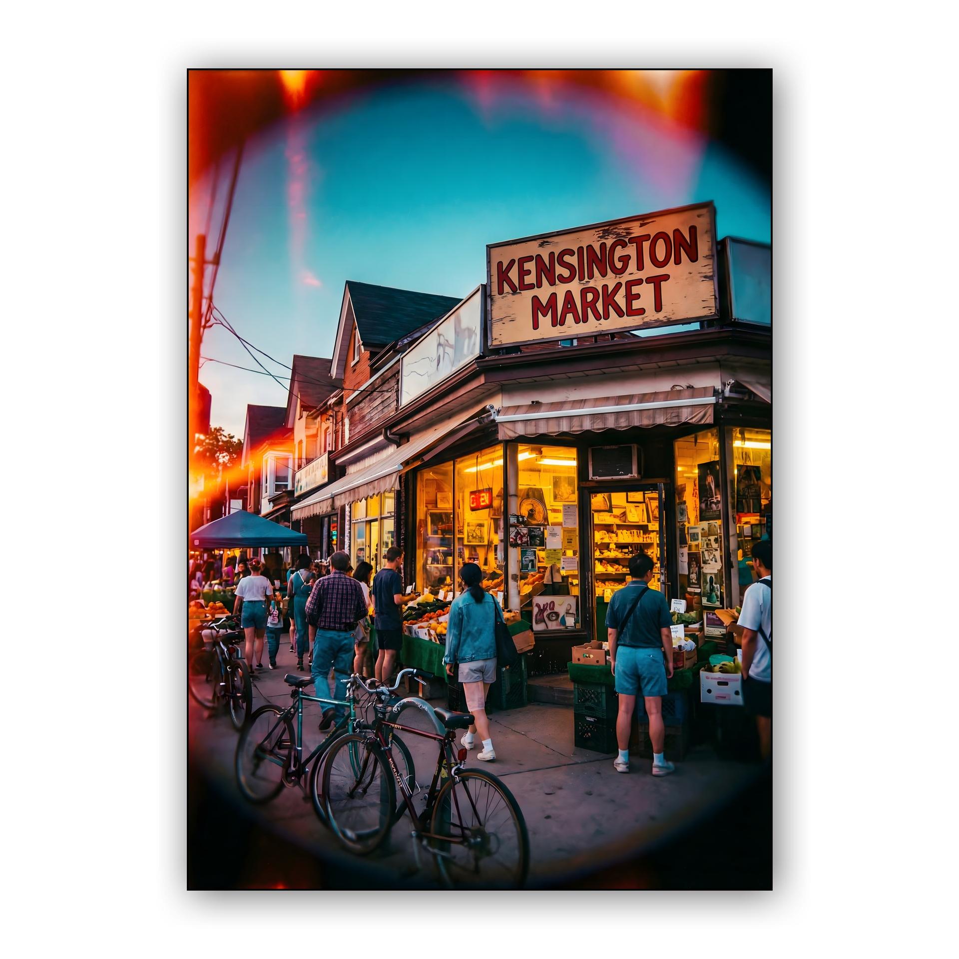 Golden Hour at Kensington Market