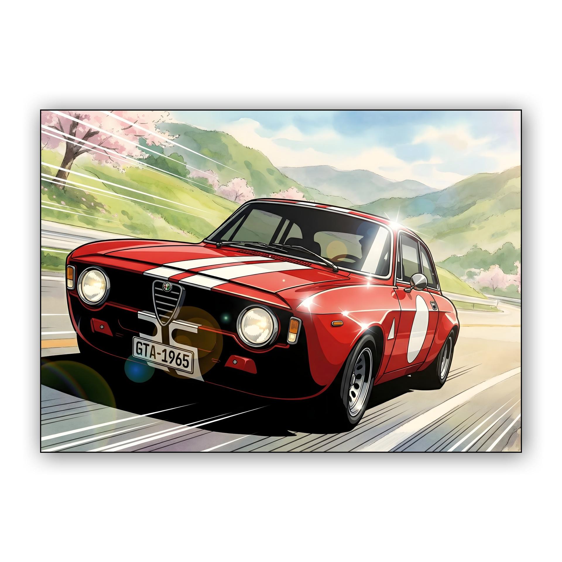 Alfa Romeo Giulia GTA 1965 Sakura Mountain Run