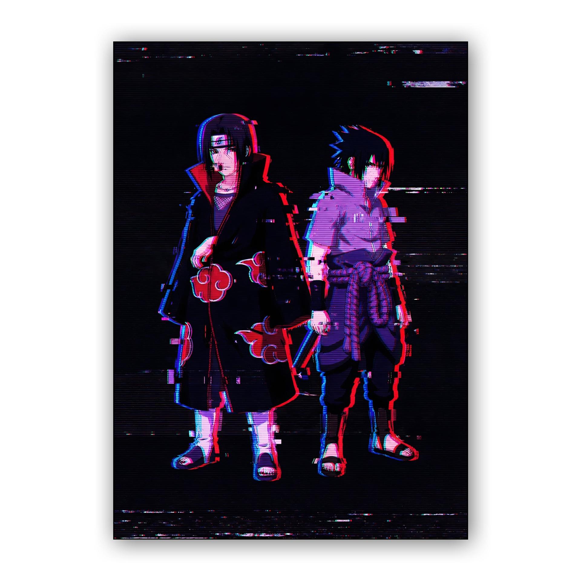 Uchiha Brothers Glitch Reality
