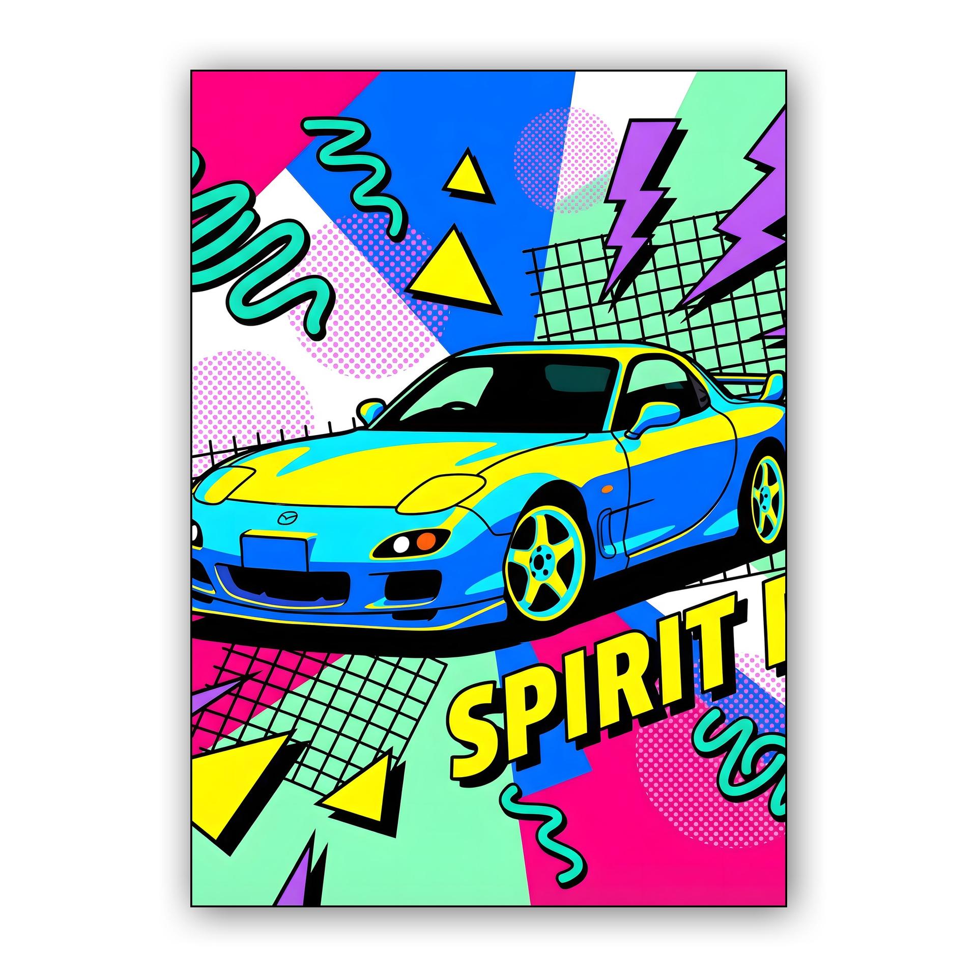 Spirit R: Memphis Design Pop Art Edition