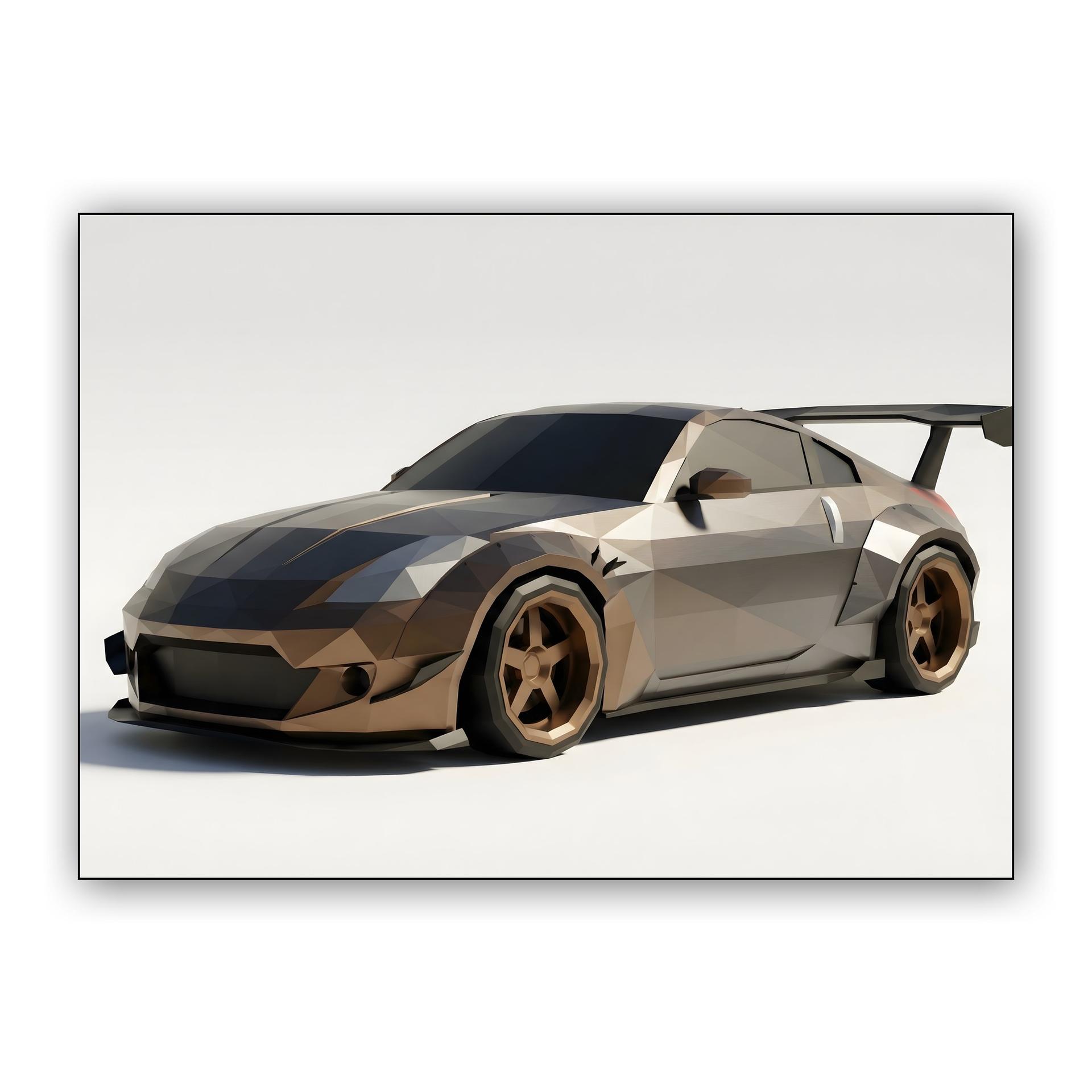 Bronze Z33: Low Poly Widebody Evolution