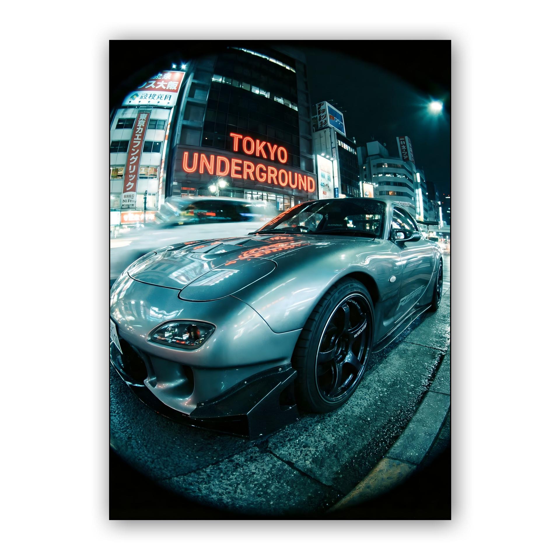 Tokyo Underground: Fisheye RE Amemiya RX-7