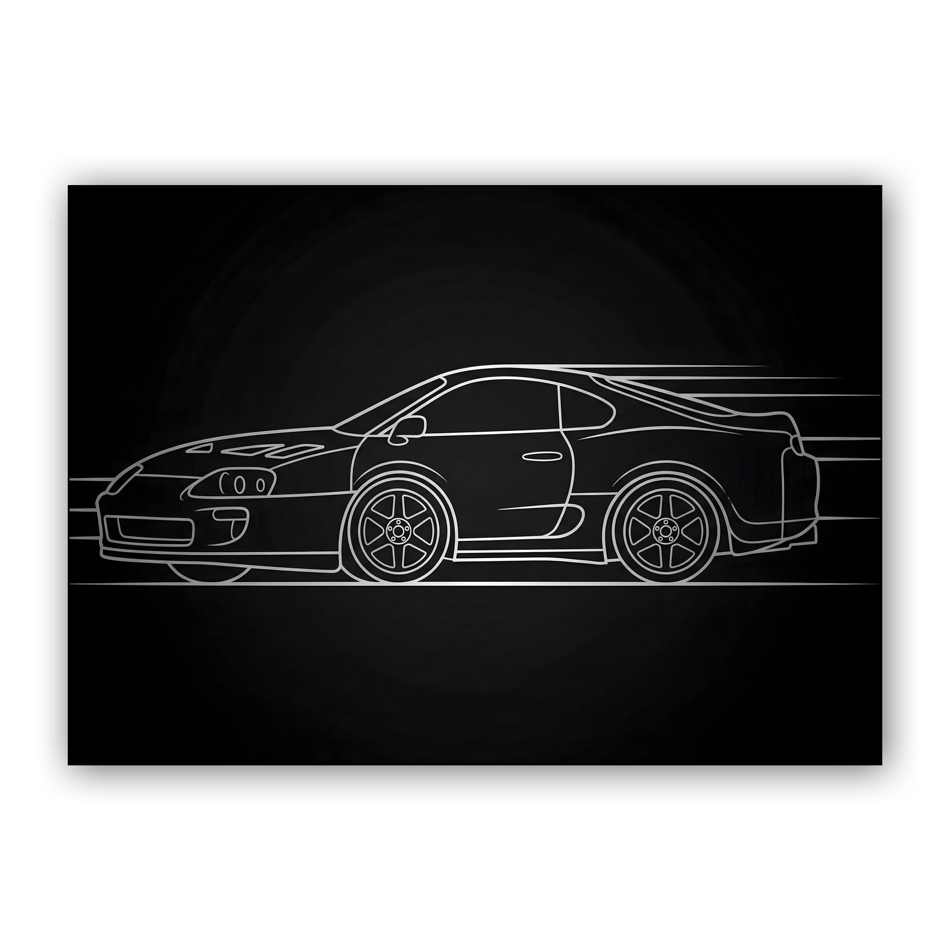 Supra A80: Minimalist Velocity