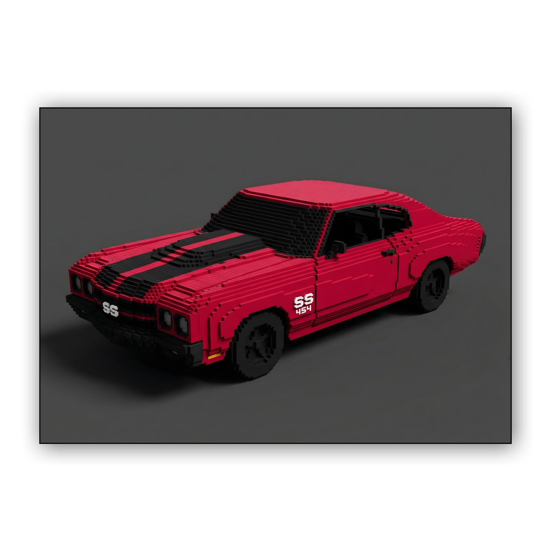 Chevelle SS 454 Voxel Edition