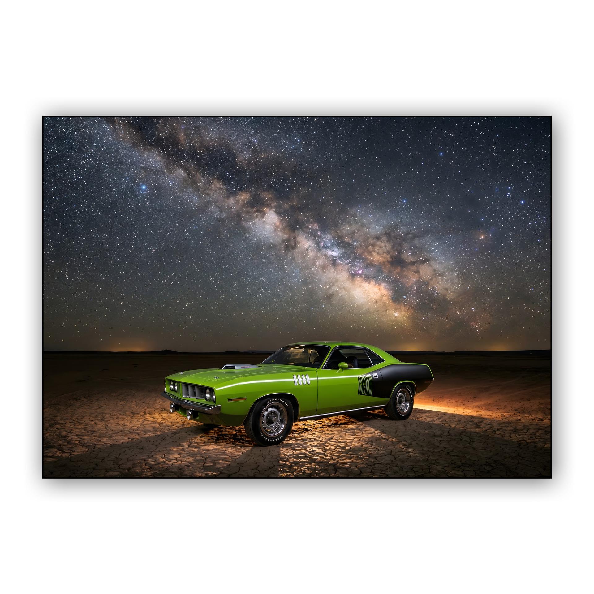 Galactic Cuda: American Muscle Under the Milky Way