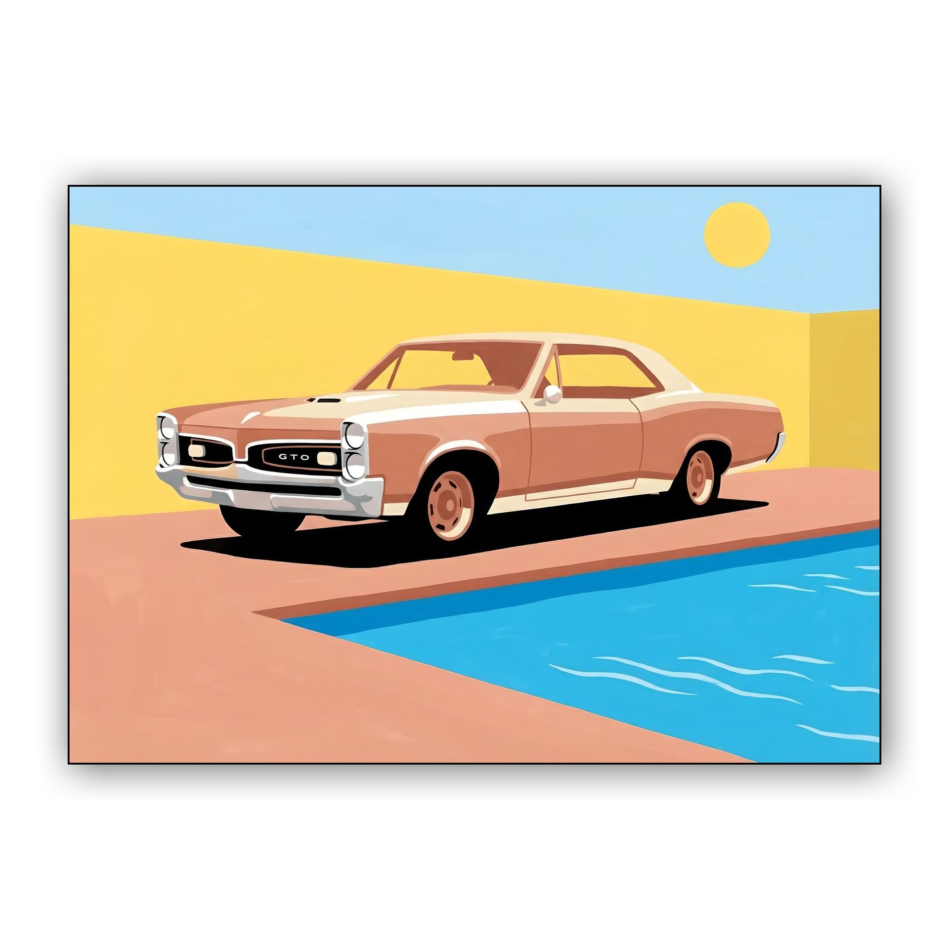Poolside GTO: Mid-Century Summer