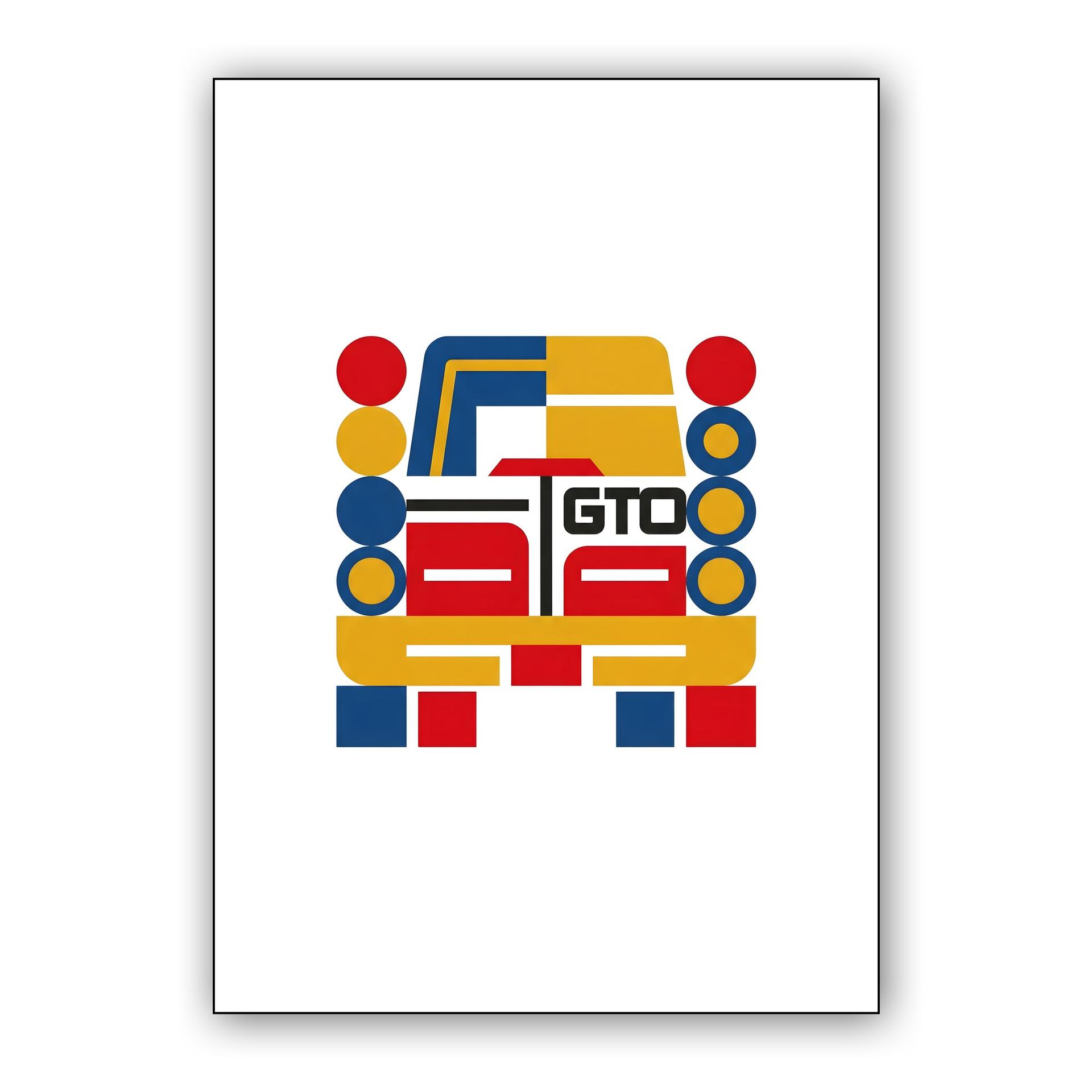 Pontiac GTO Bauhaus Composition