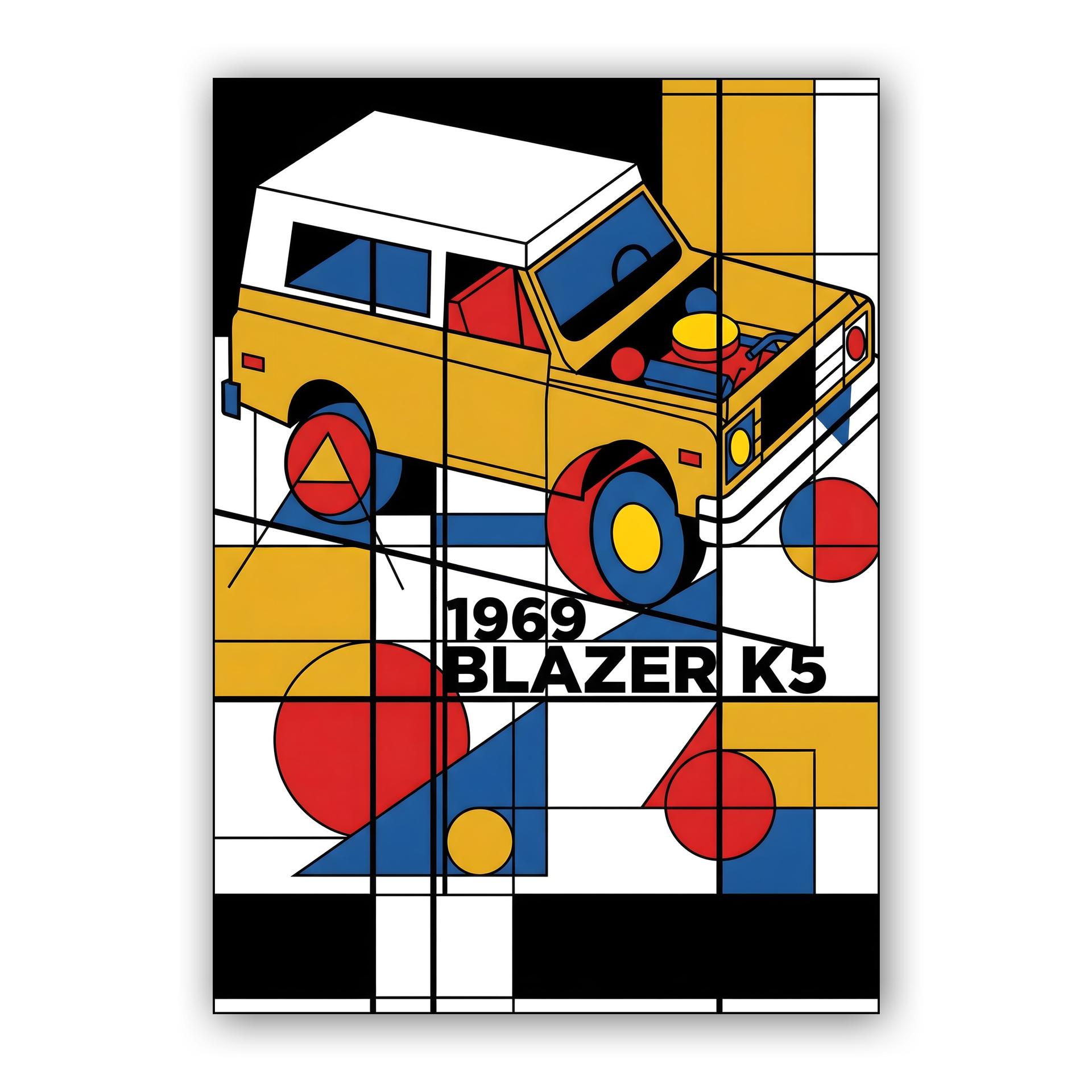 Blazer K5: De Stijl Composition