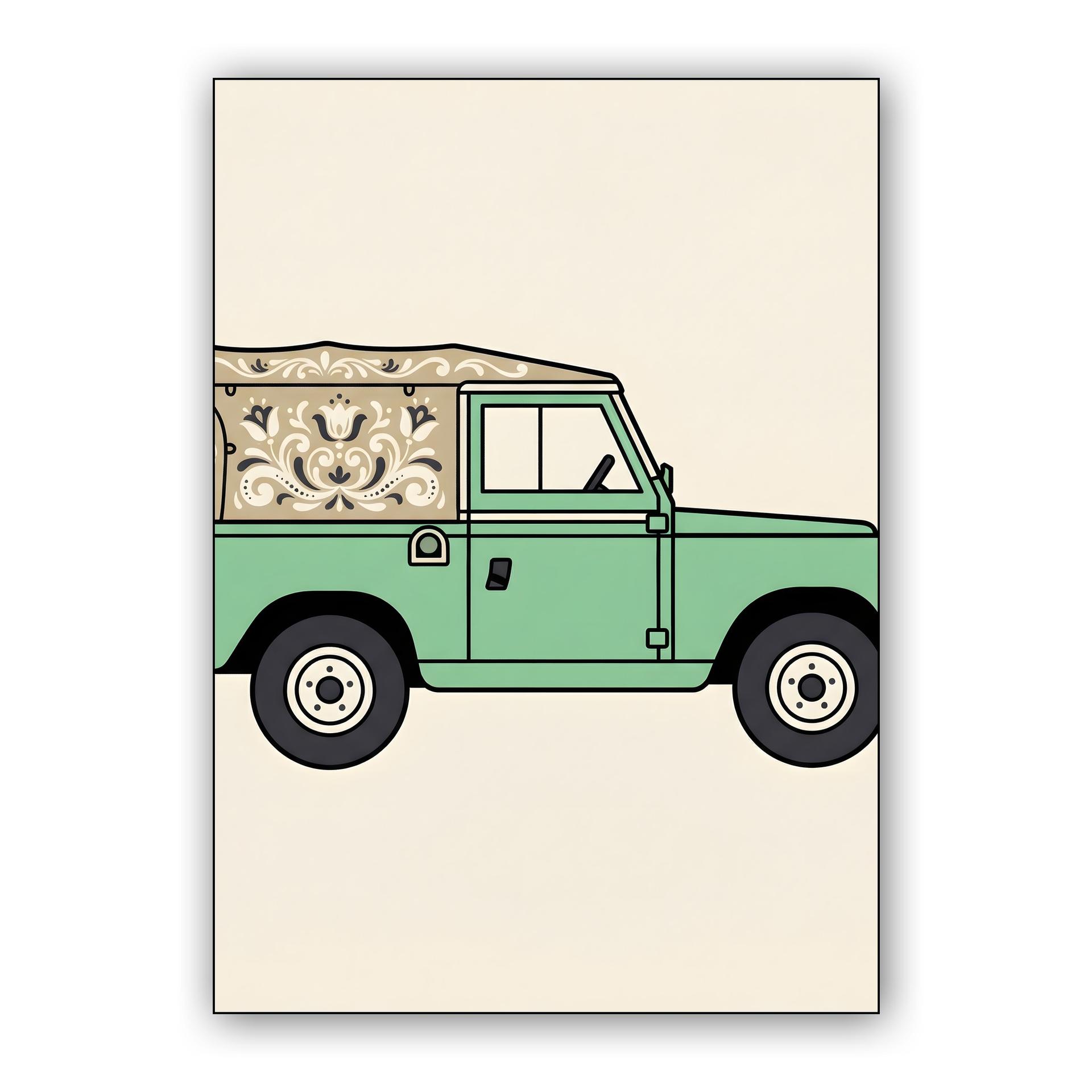 Ornate Expedition: Land Rover Series IIA Folk Art Edition