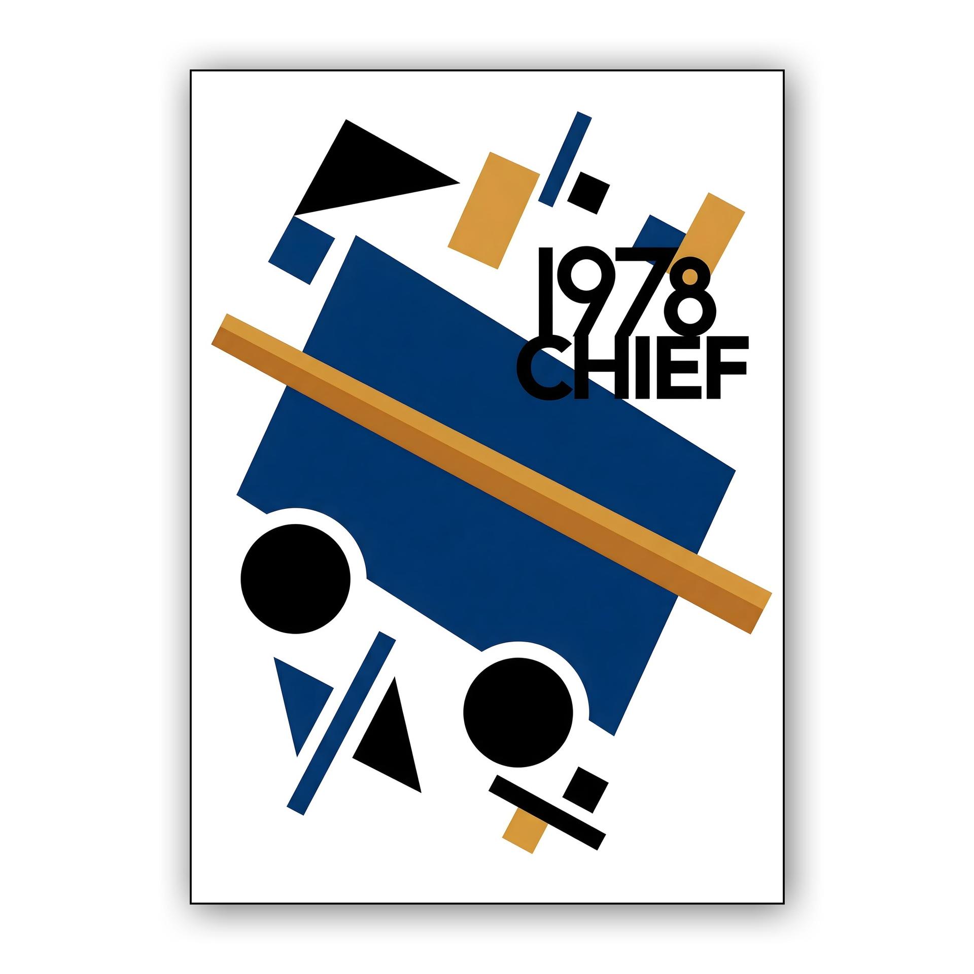 1978 Jeep Cherokee Chief Suprematist Composition